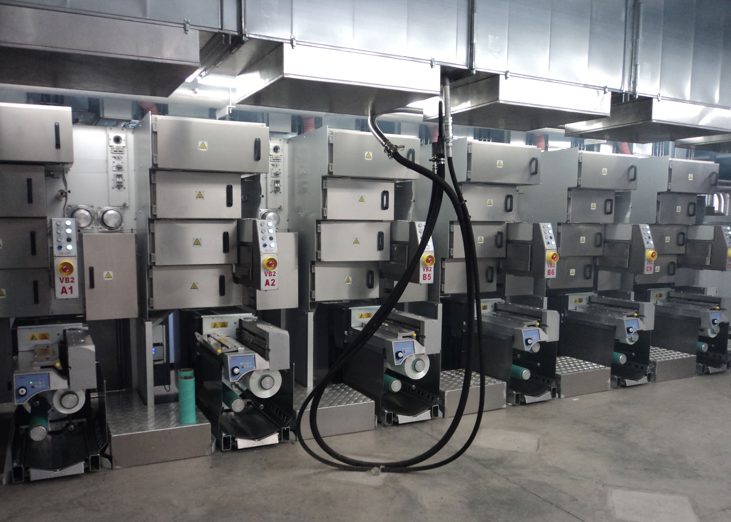 spinning machine module available in different configurations